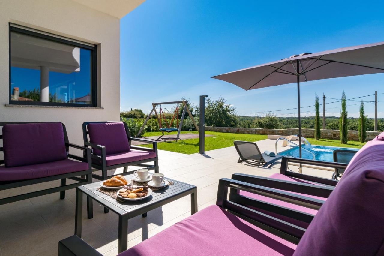Villa Eleonora, Luxury Villa In Visnjan, Zuzici, Near Porec Višnjan Exterior foto